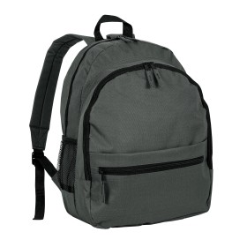 Sac à dos en polyester 600 D avec 6 poches dont 2 latérales en filet. Poche frontale 