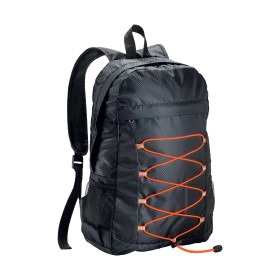 Sac à dos rectrable en polyester 210D RISTROP avec 4 poches dont 2 latérales en filet 