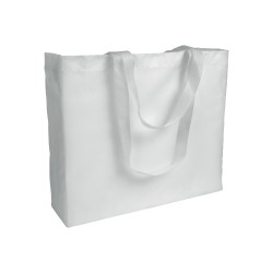 Shopper en polyester 210 D résistant à la chaleur, adapté pour l'impression à sublimation, 