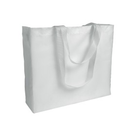 Shopper en polyester 210 D résistant à la chaleur, adapté pour l'impression à sublimation, 