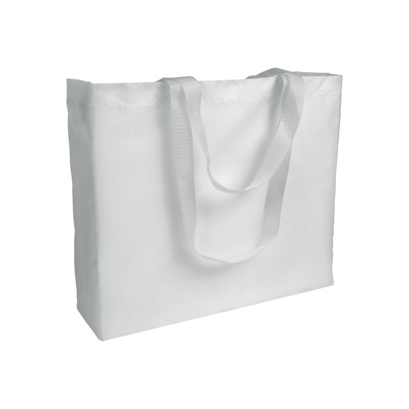 Shopper en polyester 210 D résistant à la chaleur, adapté pour l'impression à sublimation, 