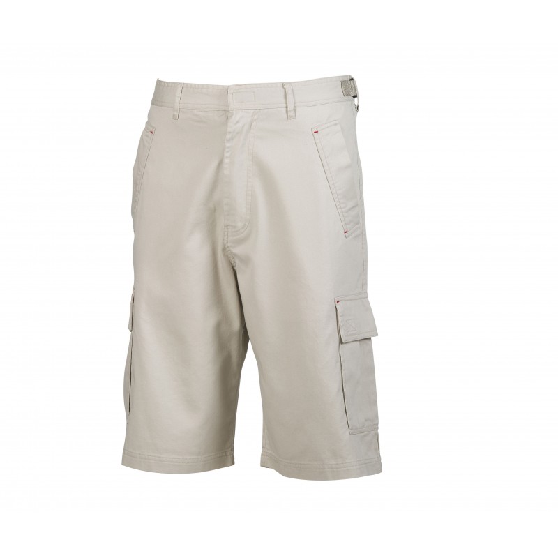 Bermuda poches plaquées en coton léger