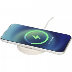 Tapis de charge à induction Naka de 5 W en paille de blé 