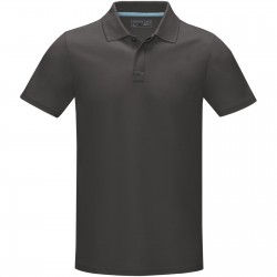 Polo Graphite bio GOTS manches courtes homme 