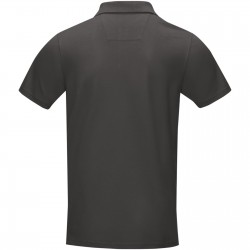 Polo Graphite bio GOTS manches courtes homme 