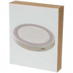 Tapis de charge à induction Naka de 5 W en paille de blé 