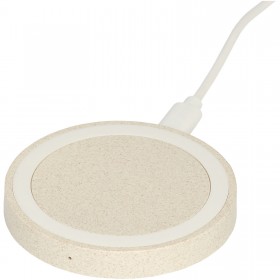 Tapis de charge à induction Naka de 5 W en paille de blé 