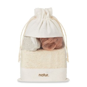 Set de bain pochette coton     MO9872