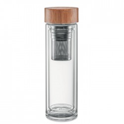 Gourde double paroi verre 400ml Batumi Glass 