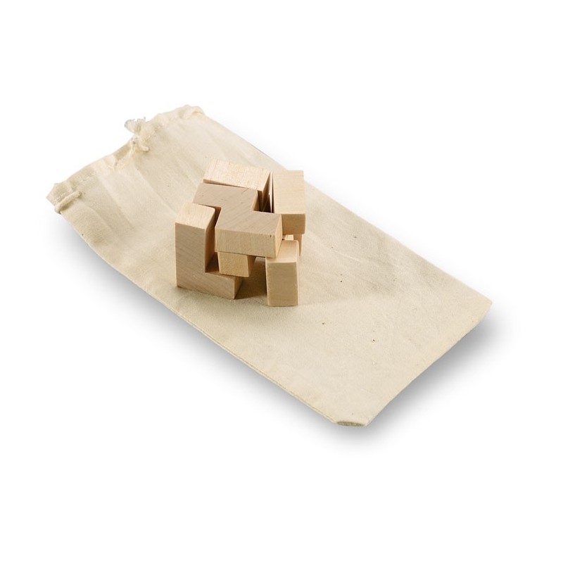 Puzzle en bois dans un sac Trikesnats 