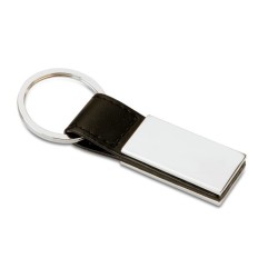 Porte-clés PU et métal Rectanglo 