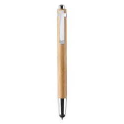 Stylo à bille bambou ByronCouleur:Bois