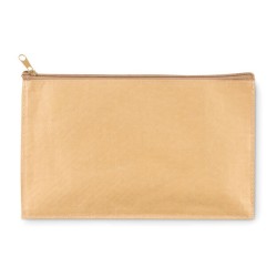 Trousse en papier tissé Flat CaseCouleur:Beige