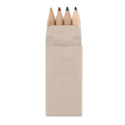 4 coloured pencils Petit Abigail 