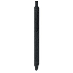 Stylo poussoir blé paille  PP. PecasCouleur:Noir