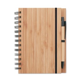 Carnet et stylo en bambou Bambloc