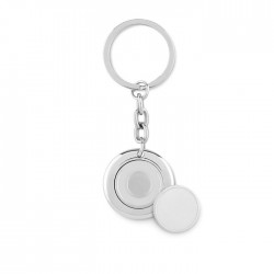 Porte-clés avec jeton aimanté Flat Ring 