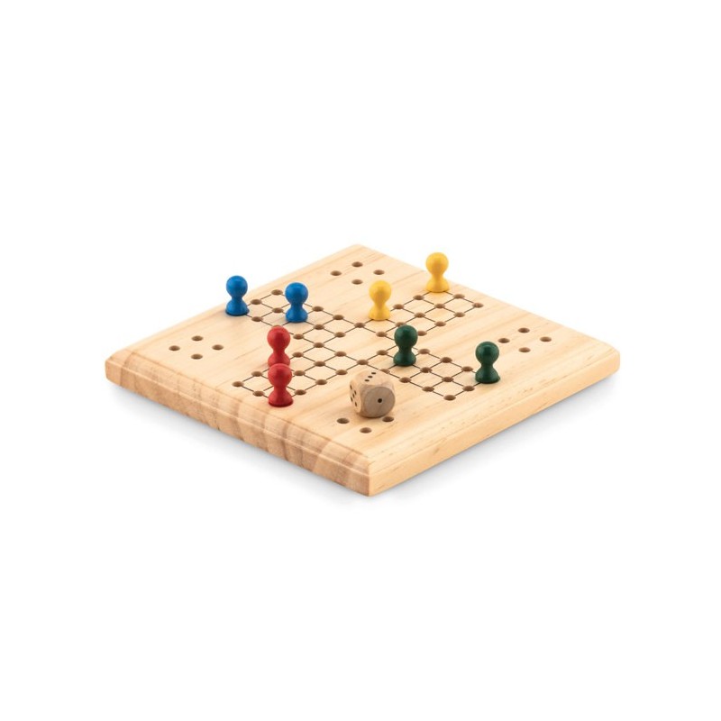 Solitaire en bois Ludo 