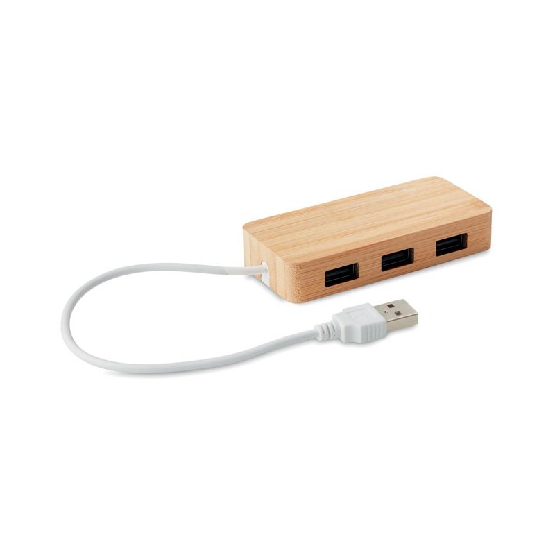Hub USB 3 ports Bambou VINA 