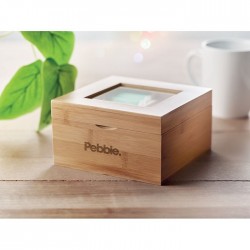 Boîte à thé en bambou Campo Tea 