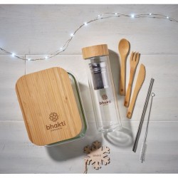 Lunchbox en verre et bambou Tundra Lunchbox 