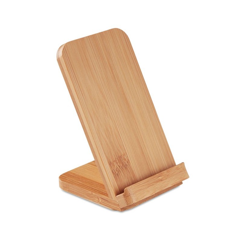 Chargeur sans fil en bambou Wirestand 