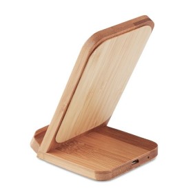 Chargeur sans fil en bambou Wirestand 