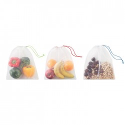 Lot de 3 sacs  en RPET Veggie Set Rpet 