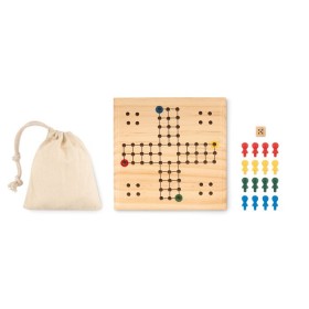 Solitaire en bois Ludo 
