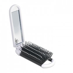 Brosse pliable avec miroir 