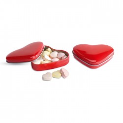 Boîte coeur avec bonbons       MO7234