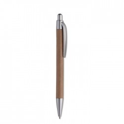 Stylo bille avec corps en cart PUSHTON 