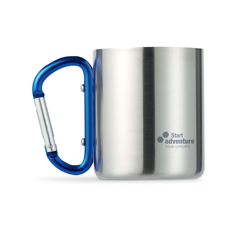 Mug acier et anse mousqueton. Trumbo 