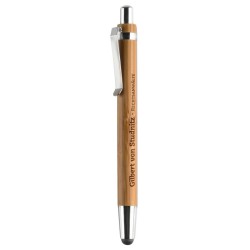 Stylo à bille bambou ByronCouleur:Bois
