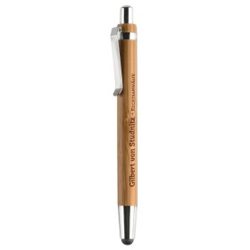 Stylo à bille bambou ByronCouleur:Bois