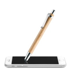 Stylo à bille bambou ByronCouleur:Bois