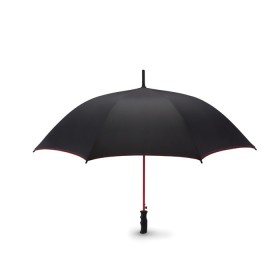 Parapluie tempête ouverture au Skye 