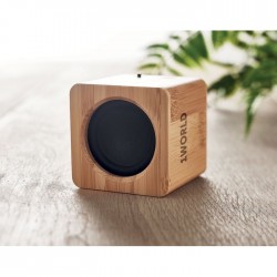 Haut-parleur en bambou Audio 