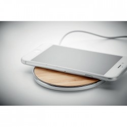 Chargeur sans fil en bambou Despad 