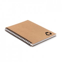 Cahier à spirales 70 feuilles. Piedra 