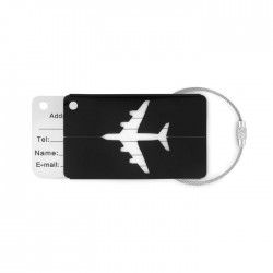 Etiquette à bagage en aluminium Fly Tag 
