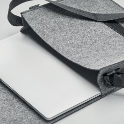 Sac messager en feutre RPET Baglo 