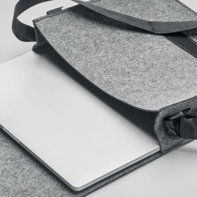 Sac messager en feutre RPET Baglo 