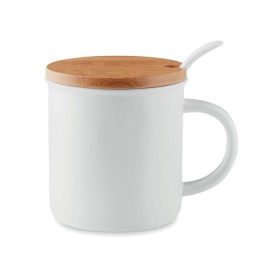 Mug porcelaine avec cuillère Kenya 