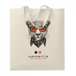 Sac shopping coton 140gr/m² Marketa + 