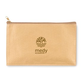 Trousse en papier tissé Flat CaseCouleur:Beige