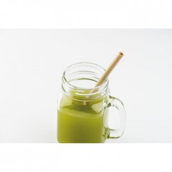 Paille bambou avec brosse. Natural Straw 